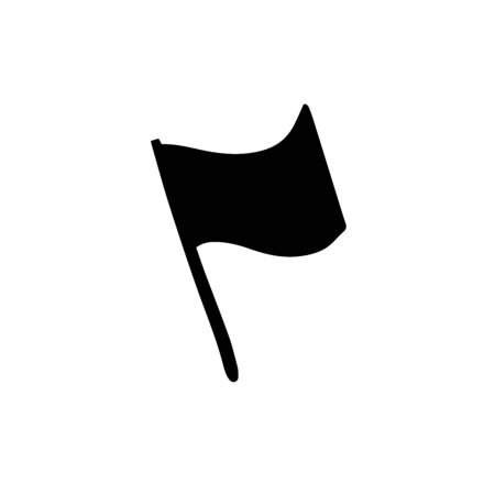 Doodle sketch flag, illustration on a white background.のイラスト素材