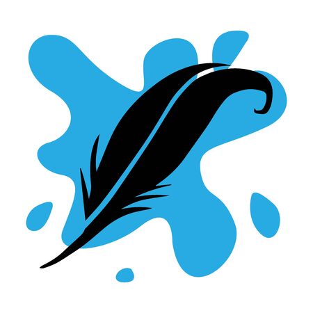 Pen icon for writing on white backgroundのイラスト素材