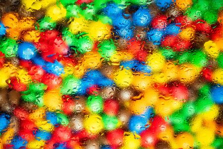 Abstract bright colorful  stainsの写真素材