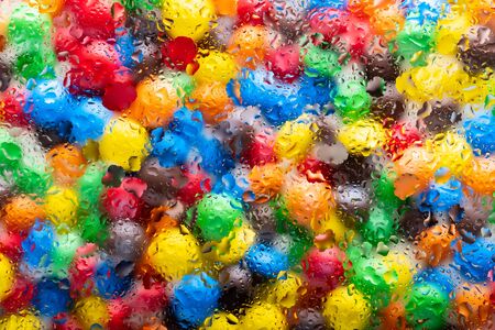 Abstract bright colorful  stainsの写真素材