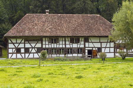 The large multi-purpose house from Uesslingenのeditorial素材