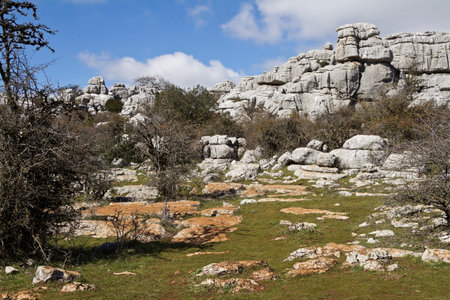El Torcal de Antequera is a nature reserve in the Sierra del Torcal mountain range