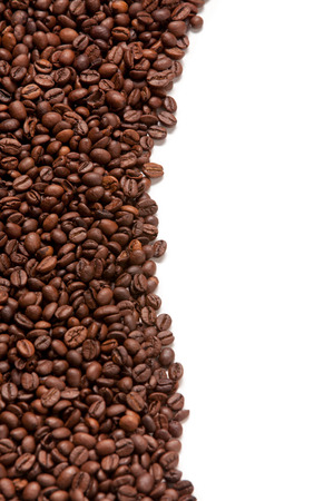  Coffee grain isolated on white background の写真素材