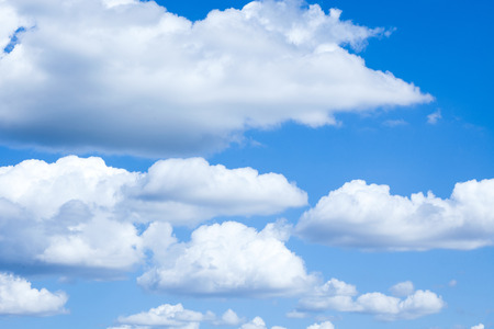 beautiful Clouds with blue skyの写真素材