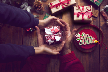 concept of Merry Christmas and Happy Holidaysの写真素材