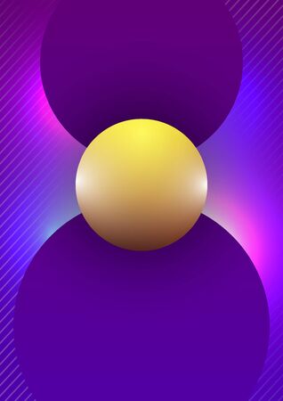Abstract Background with Colorful Geometric Line Gradient Texture. Concept Minimal Dynamic Cover or Wallpaper Design Template. Vector illustration.のイラスト素材