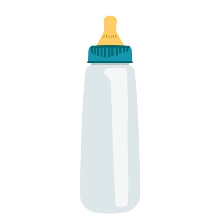 Baby bottle. Isolated object.のイラスト素材