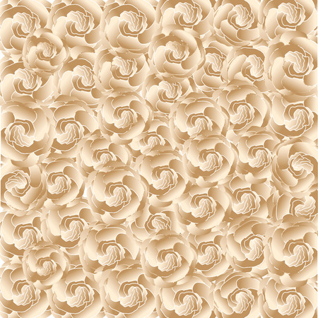 Vector pattern with flowers.のイラスト素材