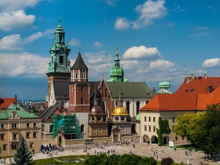 Wawel castle in Cracow (Poland)のeditorial素材