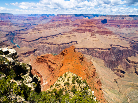 Grand Canyon of river Colorado (Arizona, USA)の写真素材