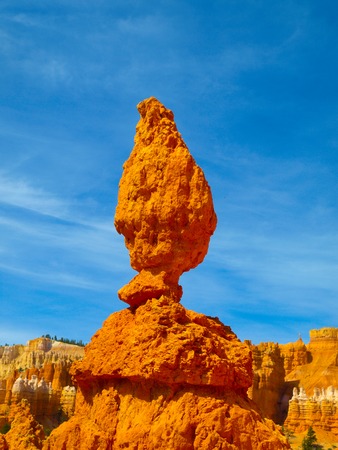 Rock formation close up, Bryce Canyon, Utahの写真素材