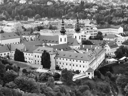 Strahov Monastery, Royal Canonry of Premonstratensians at Strahov, Prague, Czech Republicの写真素材