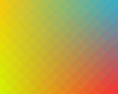 Multicolored checked pattern background made of diagonal squares. Vector illustration.のイラスト素材