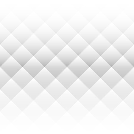 Abstract background of squares in diagonal arrangement. Two side horizontal gradient. Monochrome, black and white vector illustration.のイラスト素材