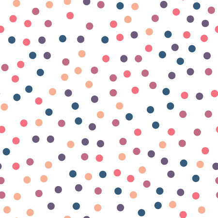 Colorful seamless pattern. Happy, funny and infantile theme. Abstract vector background.のイラスト素材