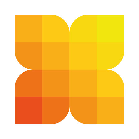 Abstract pixelized mosaic designのイラスト素材