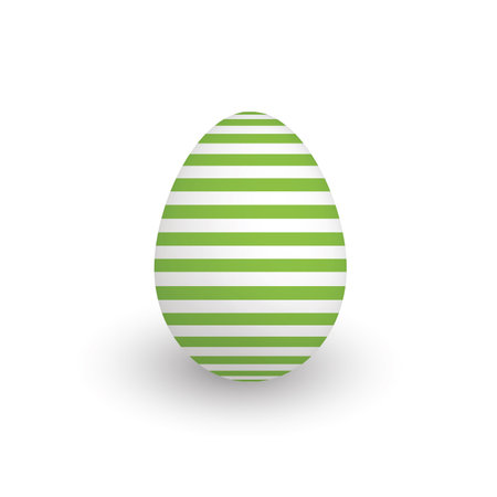 Colorful 3D realistic Easter eggのイラスト素材