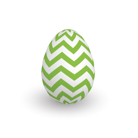 Colorful 3D realistic Easter eggのイラスト素材