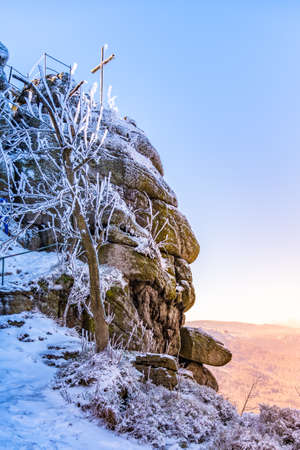 Palicnik - granite rock formation in Jizera Mountainsの写真素材
