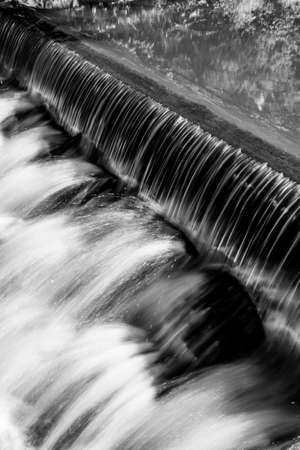 Waterfall in the paradise parkの写真素材