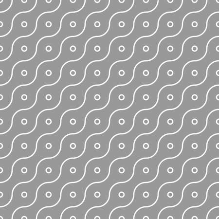 Seamless pattern of bicycle chain linksのイラスト素材