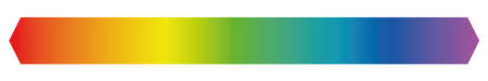 Colorful visible spectrum of lightのイラスト素材