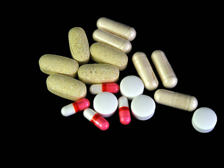 Several types of over-the-counter medication.
