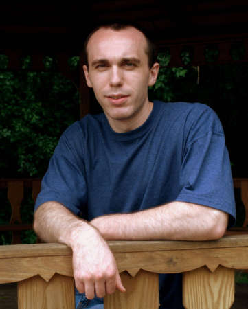 Portrait of a young man.の写真素材