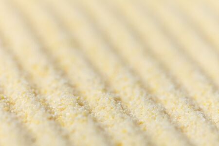 The Japanese rock-garden - yellow sand close upの写真素材
