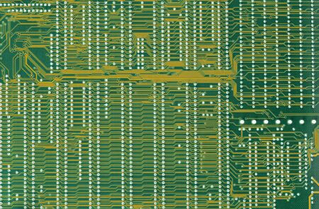 Circuit board industrial electronic green hi-tech backgroundの写真素材