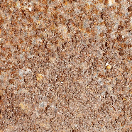 The square texture of the old rusty metal surfaceの写真素材