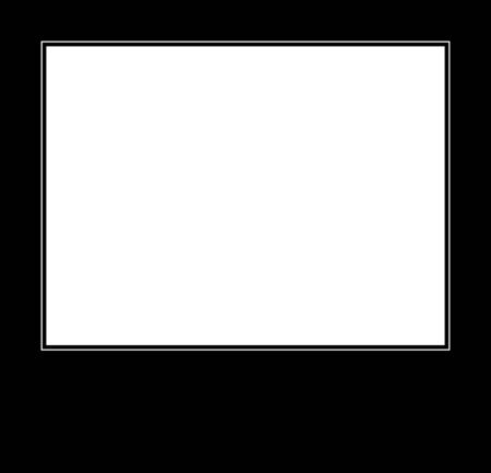 Demotivating black monochrome horizontal Photo Frame - illustrationの写真素材