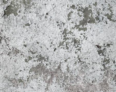 Dirty old paint on a surface of a stone wallの写真素材