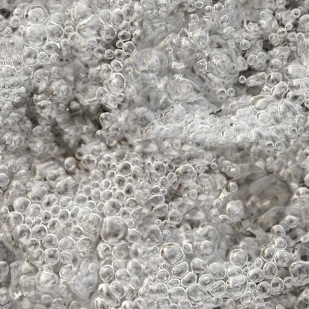 Seamless gray square texture - raging boiling waterの写真素材