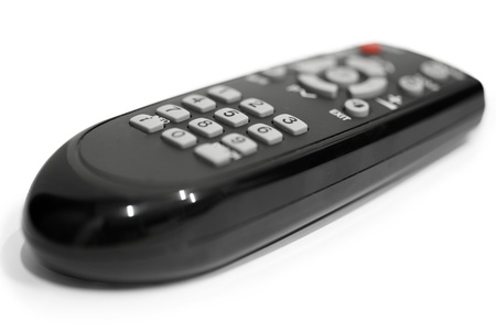 The remote control isolated on white backgroundの写真素材