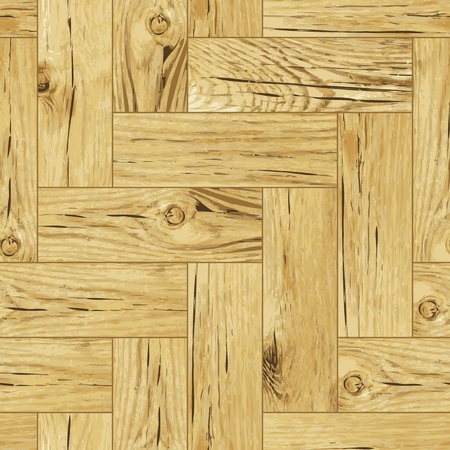 Classic wooden oak parquet flooring - seamlessのイラスト素材