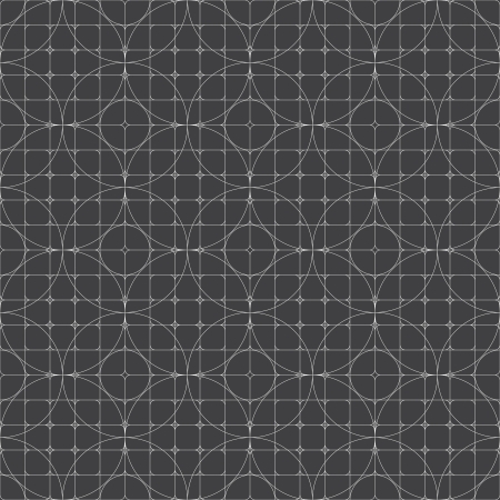 The abstract texture - geometric ornaments on a gray backgroundのイラスト素材