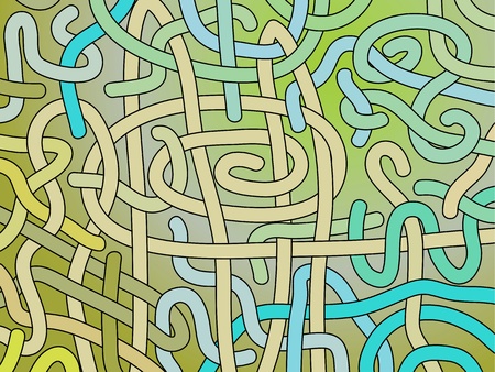 Abstract  color background - interlacing linesのイラスト素材