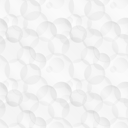 Simple vector pattern - transparent gray bubblesのイラスト素材