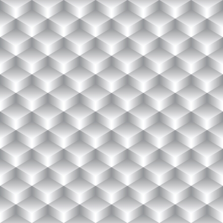 abstract seamless simple geometric texture - gray boxesのイラスト素材