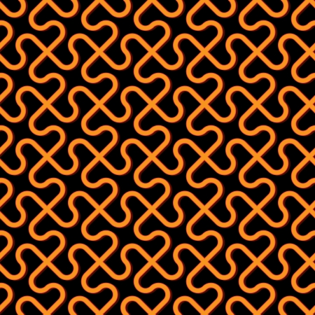 Vector abstract background - vintage freakish seamless patternのイラスト素材