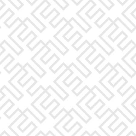 Simple geometric vector monochrome pattern - figures of complex shapeのイラスト素材