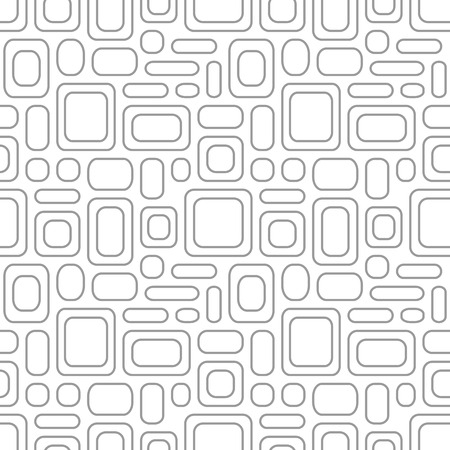 Seamless vintage pattern. Geometric vector textured light gray backgroundのイラスト素材