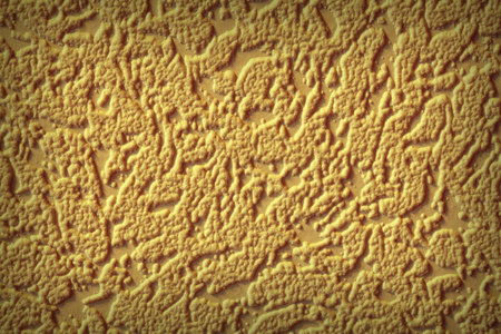 The surface of non-woven wallpaper on the wall