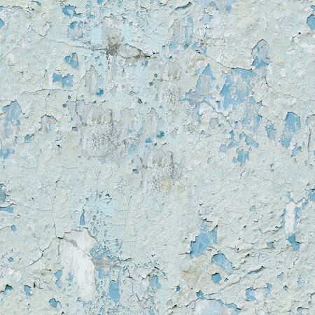 Peeling paint on wall seamless texture. Seamless texture close upの写真素材