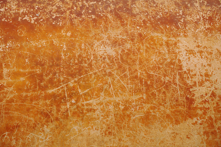 Old wall with graffiti and paint. Grunge textureの写真素材