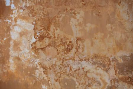 Beige wall with mold - background. Grunge textureの写真素材