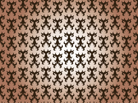 Pattern graphic representation in brown tones with a gradientのイラスト素材