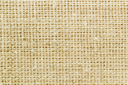 horizontal texture rough linen cloth. macro
