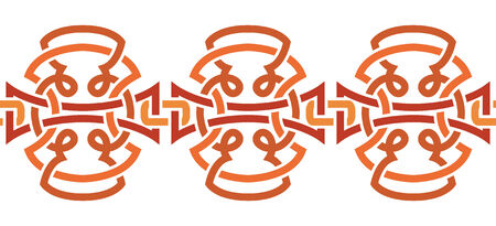 Seamless vector ornament. Tribal. Decorative element for designのイラスト素材